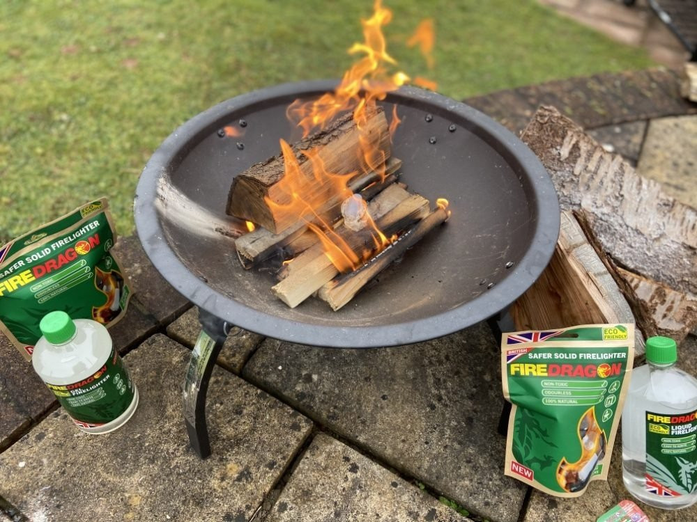 Allume-feu liquide FireDragon pour allumer un réchaud à alcool et démarrer  un barbecue