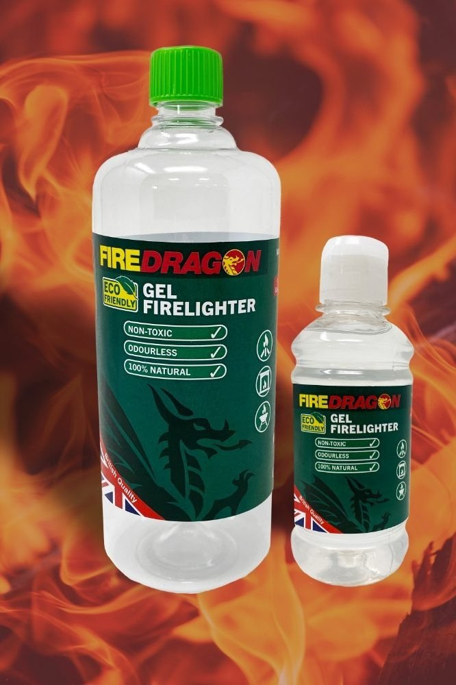 Combustible allume-feu gel Fire Dragon Firelighter 200 ml