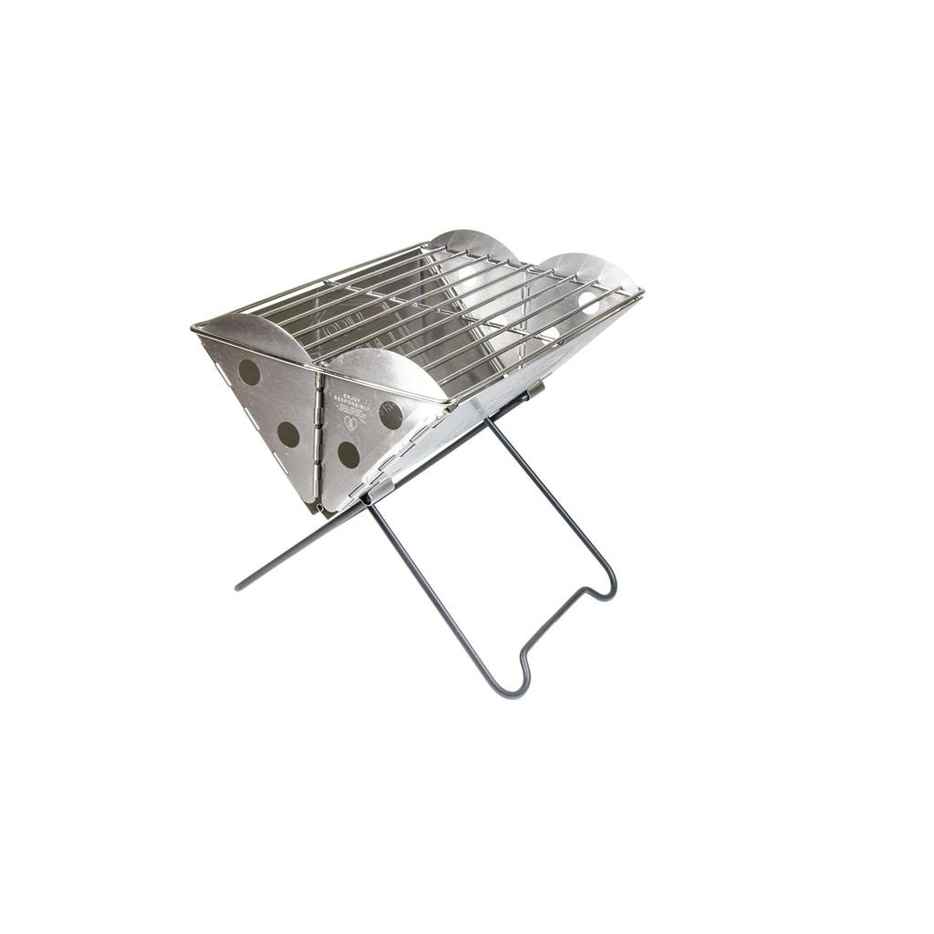 UCO BBQ Flatpack – Griglia Portatile Pieghevole E Braciere Da Campeggio In Acciaio