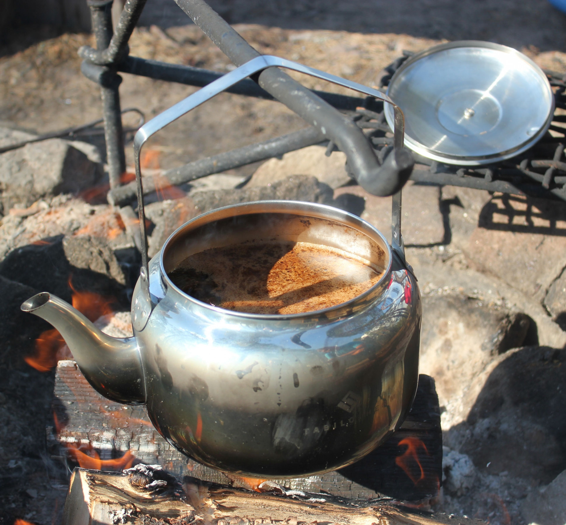 Bouilloire Primus En Acier Inoxydable - Pour Camping Et Feu De Camp - Légère Et Solide