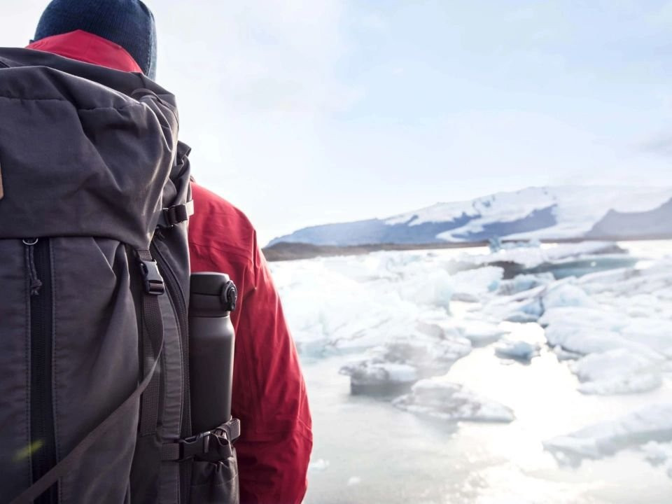 Thermos Ultralight 0,75L Acier Inoxydable Double Paroi - Gourde Isotherme Incassable Et Légère