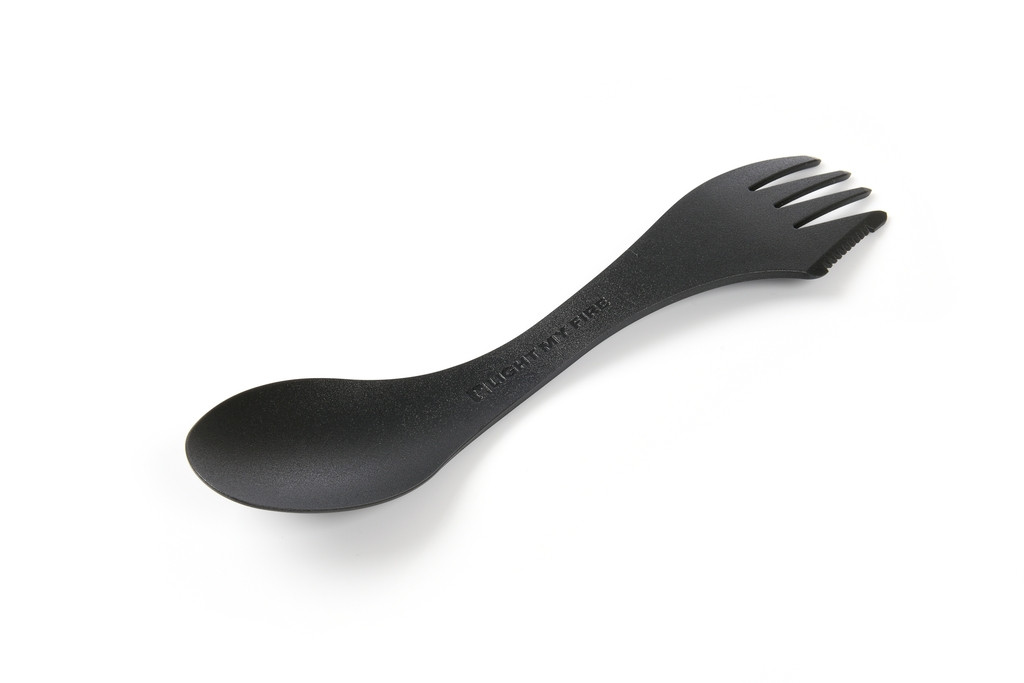 Lot De 6 Couverts De Camping Light My Fire Spork - Cuillère Fourchette Couteau 3 En 1 - Bleu Et Jaune