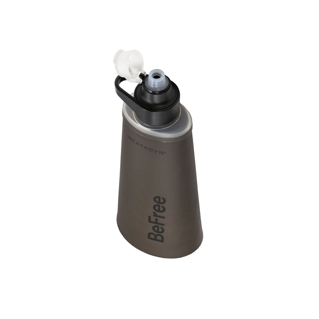 Gourde Filtrante Katadyn BeFree AC 1L - Charbon Actif, élimine Bactéries - Neuve