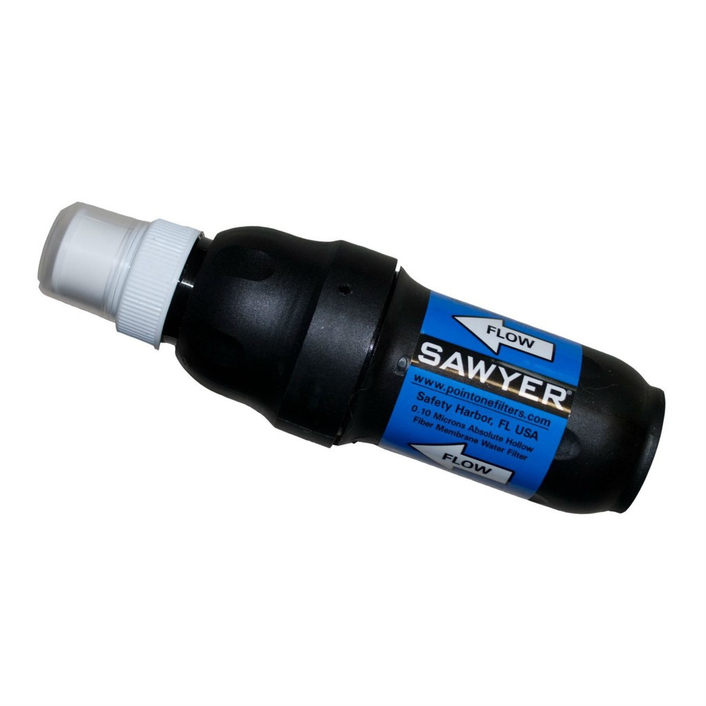 Filtre à eau Sawyer Squeeze de 0,1 micron - Filtration avec poche à eau