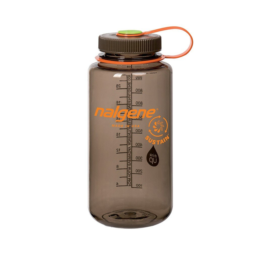 Nalgene Sustain Bouteille D’eau Tritan 1,4 L – Sans BPA, Fabriquée Avec 50% De Plastique Recyclé – Large Ouverture, Couleur Aubergine