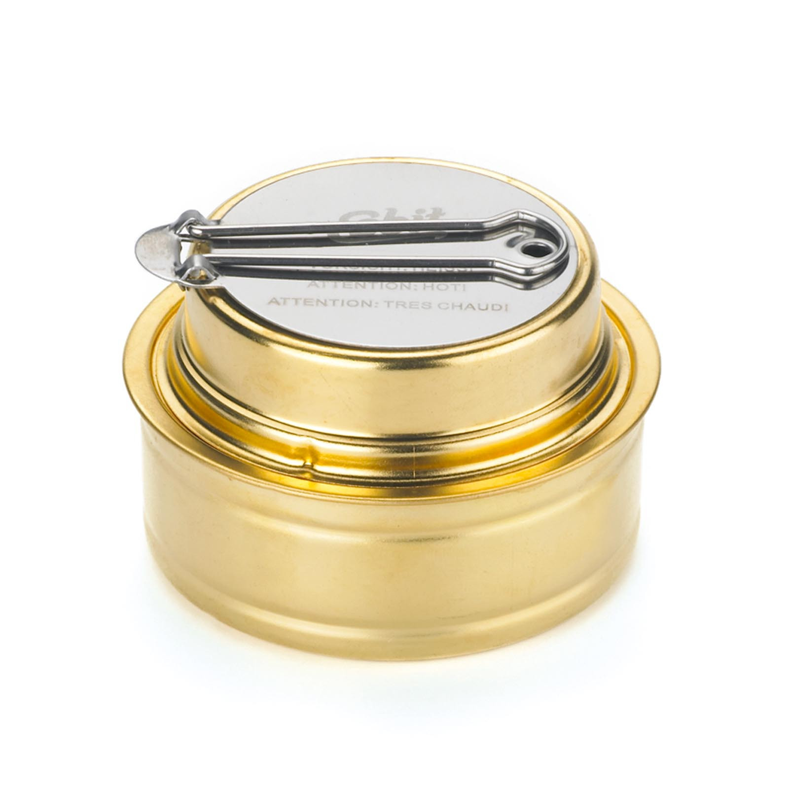 Réchaud de Camping 2 Pièces, Mini Réchaud Léger en Acier Inoxydable pour Alcool ou Solide, Réchaud à Alcool pour Camping en Plein Air, Randonnée, Randonnée
