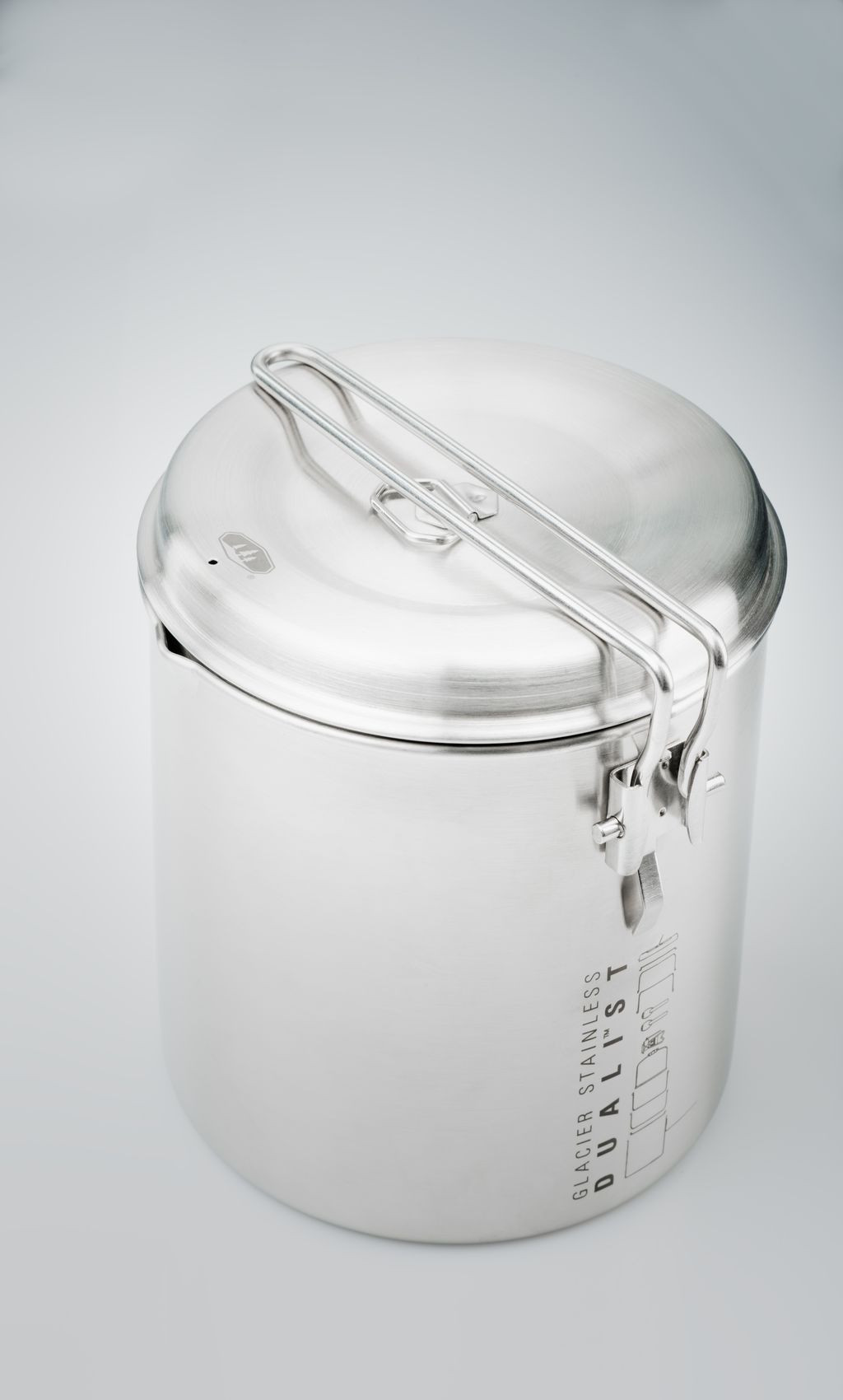 Gobelet Isotherme GSI Outdoors Glacier 18 Oz – Acier Inoxydable Avec Poignées Pliantes