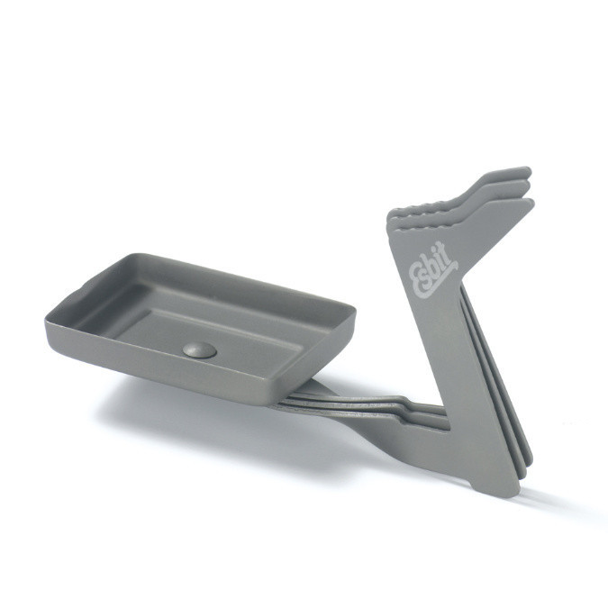 Réchaud Mixte Esbit ES14G - Compact, Pliable, Avec Combustible | Pour Poêles Et Casseroles En Extérieur