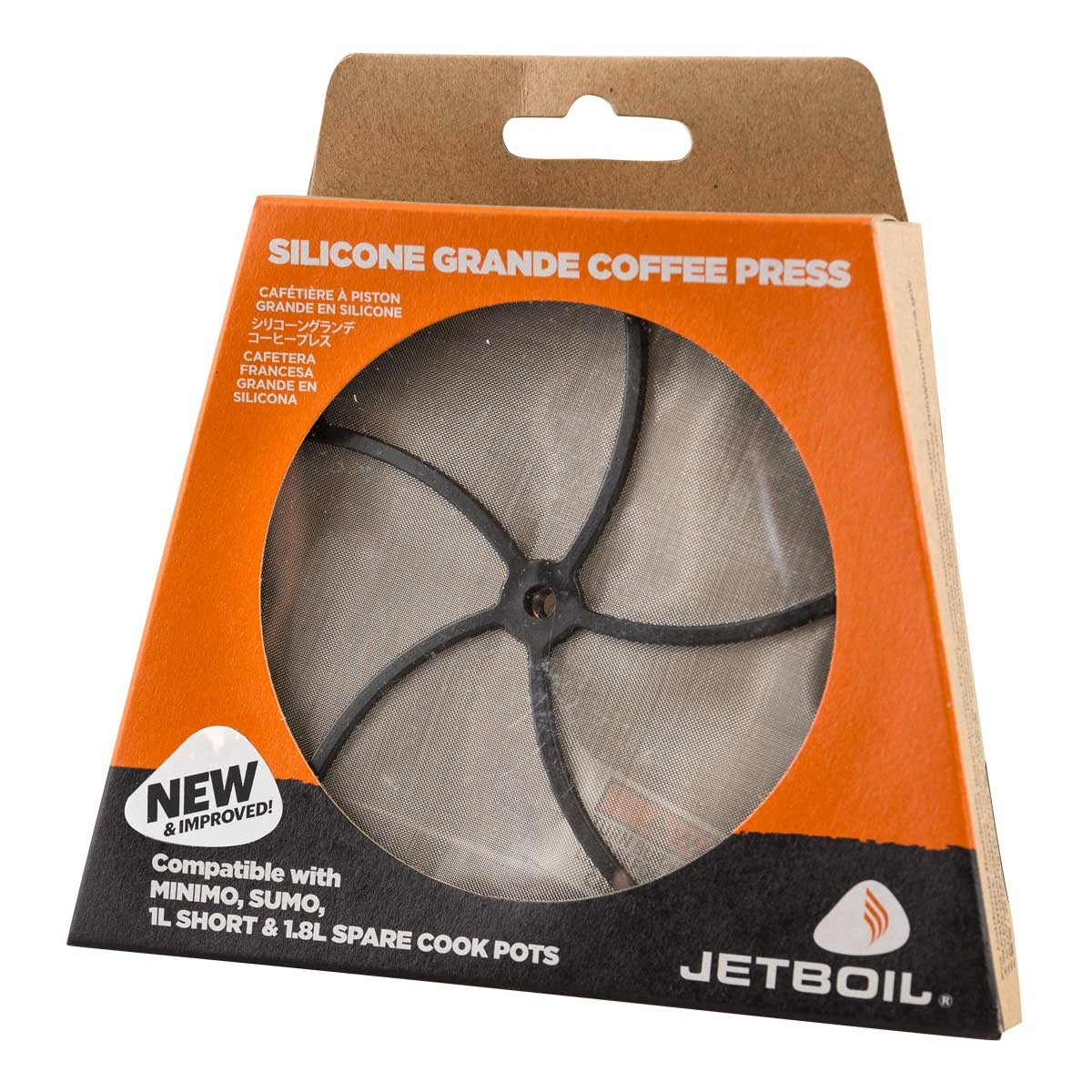 Grand Presse café Jetboil en Silicone pour préparer votre café en