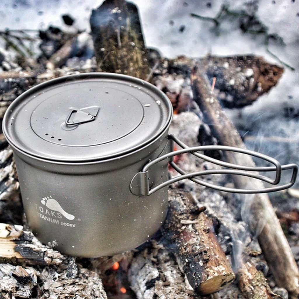 Popote Camping Titane TOAKS POT-2000-BH - 2 Litres - Neuf (sans Frais Douane)