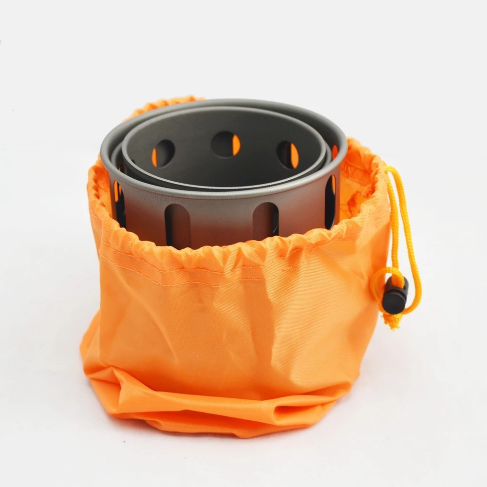 Réchaud à bois double-paroi Toaks Titanium Backpacking Wood Burning ... - Toaks Titanium Backpacking WooD Burning Stove Small 04