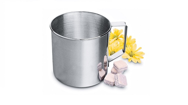Lot De 2 Cuillères-Mesure 1/4 De Tasse (60ml) - Acier Inoxydable Avec Manche En Bois - 9