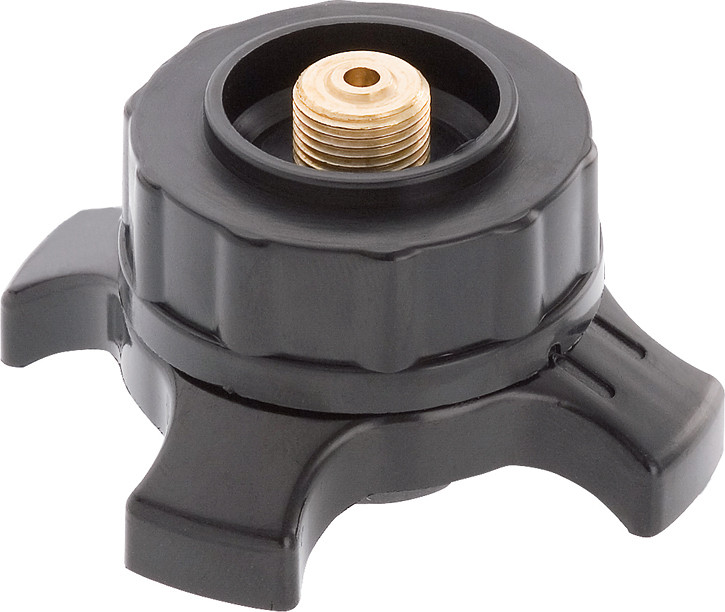 Adaptateur pour cartouche de gaz à valve - Pour réchaud à vis - Kovea Pat  Adapter