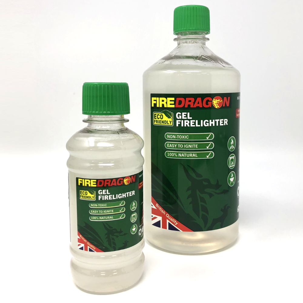 Gel FireDragon : allume feu pour BBQ et réchaud à éthanol