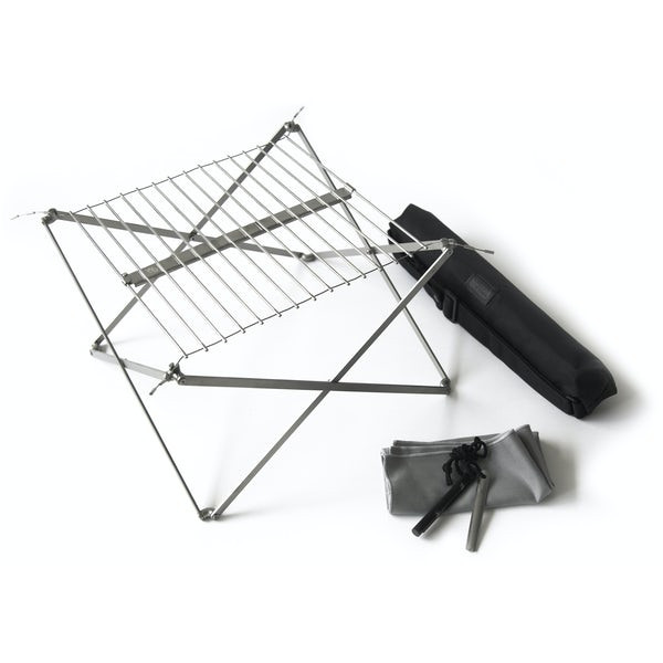 Barbecue portatif Wolf And Grizzly Grill M1 Edition Kit