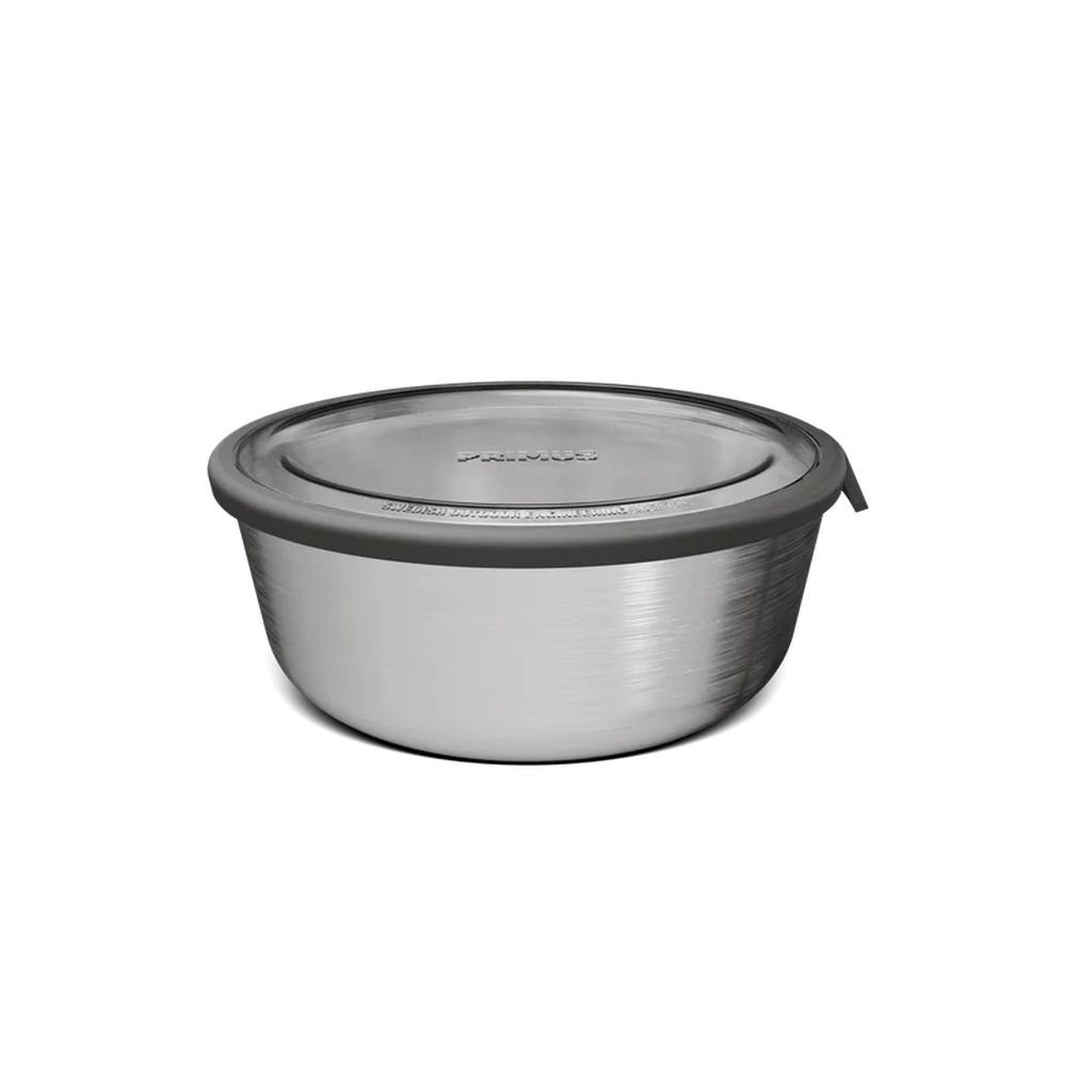 Bol léger en acier inoxydable Primus Prepping Bowl With Lid Stainless Steel - 0,6 L