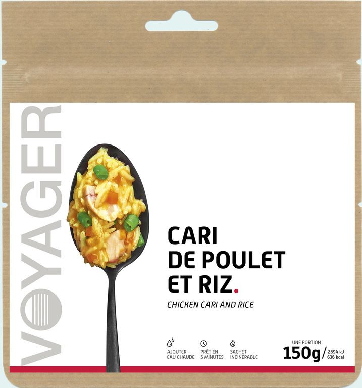 Cari de poulet et riz - Voyager