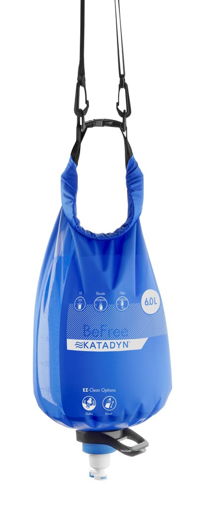 Filtre à eau Katadyn Befree Gravity 6L et 10L