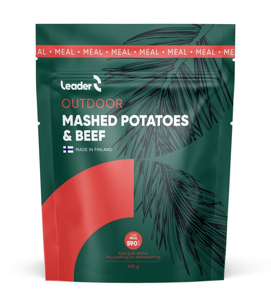 Plat lyophilisé sans gluten Mashed Potatoes & Beef - Leader Outdoor