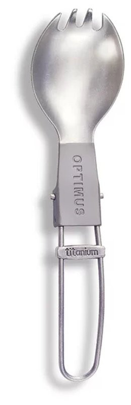 Cuillère-fourchette pliable en titane Optimus Spork