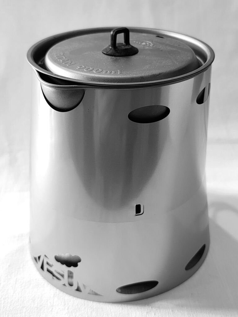Vesuv Titanium Windshield for MSR Kettle 900 ml