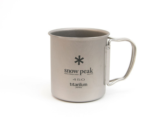 Snow Peak Titanium Single Cup 450