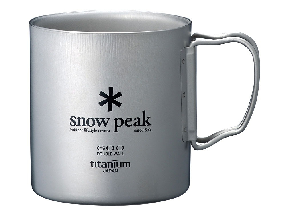 Titanium Double Wall 600 Mug – Snow Peak