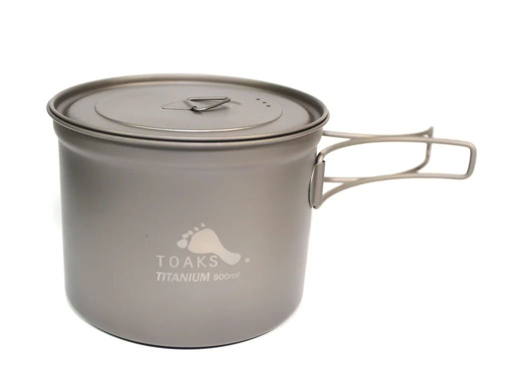 Toaks Titanium 900ml D115mm Pot Long Handles