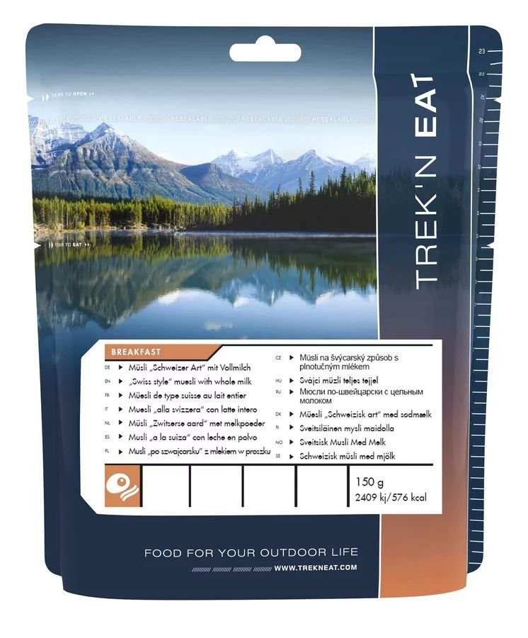 Müesli suisse au lait entier - Trek'n eat