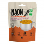 Semoule de Lentilles corail façon Dahl végétarien- Naon