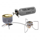 Réchaud multicombustible Soto StormBreaker : essence et gaz