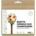 Risotto crémeux aux champignons - Voyager