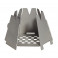 Vargo Stainless Steel Hexagon Wood Stove