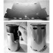 Vesuv Titanium Windshield for Toaks Pots 750 ml-D95 mm