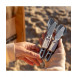Ensemble de 3 couverts de camping Sea to Summit Detour Stainless Steel Cutlery Set - Gris