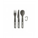 Set de 3 couverts légers Sea to Summit Frontier UL Cutlery Set-Fork, Spoon & Knife