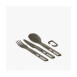 Set de 3 couverts légers Sea to Summit Frontier UL Cutlery Set-Fork, Spoon & Knife