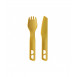 Sea to Summit Passage Cutlery Set - 2 pièces- Jaune