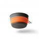 Set de cuisine 3 pièces léger et repliable Sea To Summit Frontier UL Collapsible One Pot Cook Set 1 L - Orange
