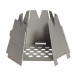 Vargo Stainless Steel Hexagon Wood Stove